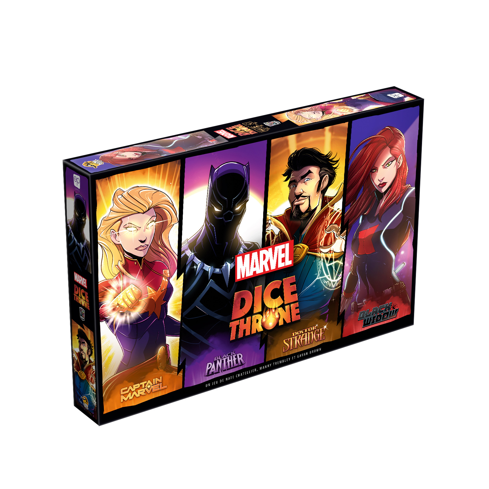 DICE THRONE MARVEL - Black Panther, Captain Marvel, Black Widow, Dr Strange – Image 10