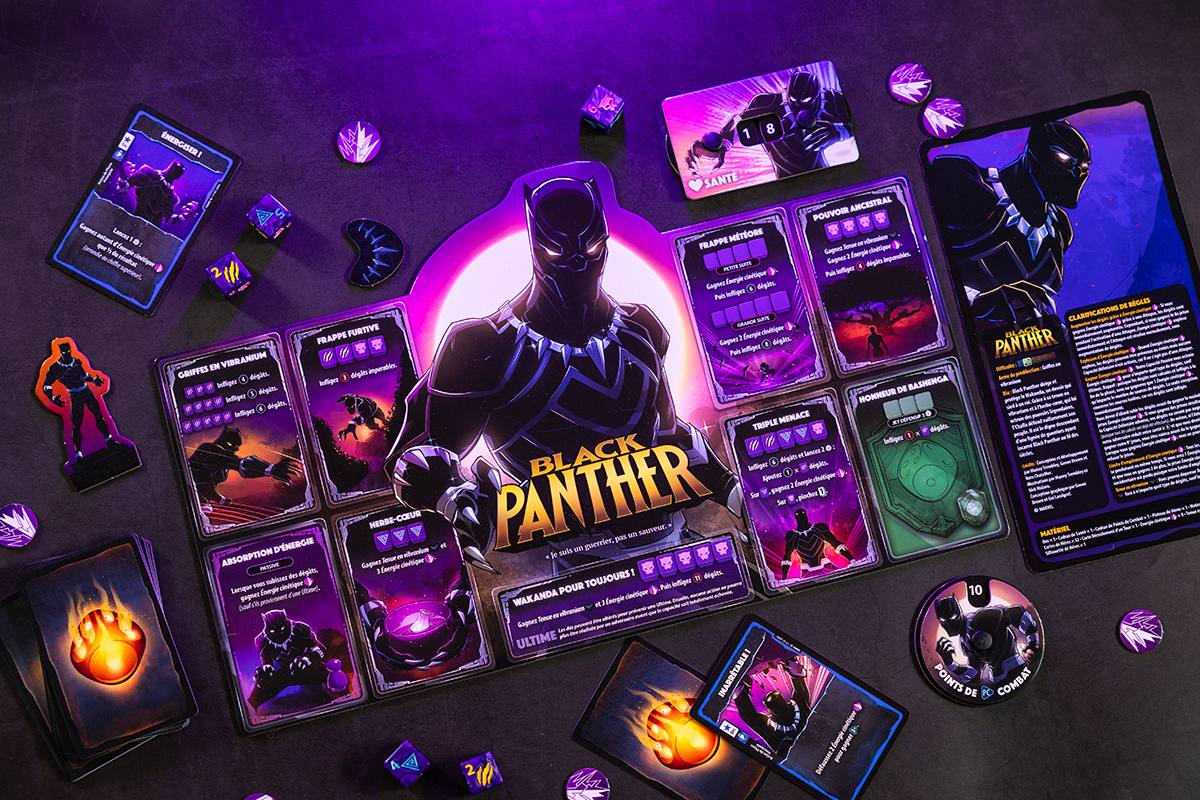 DICE THRONE MARVEL - Black Panther, Captain Marvel, Black Widow, Dr Strange – Image 20
