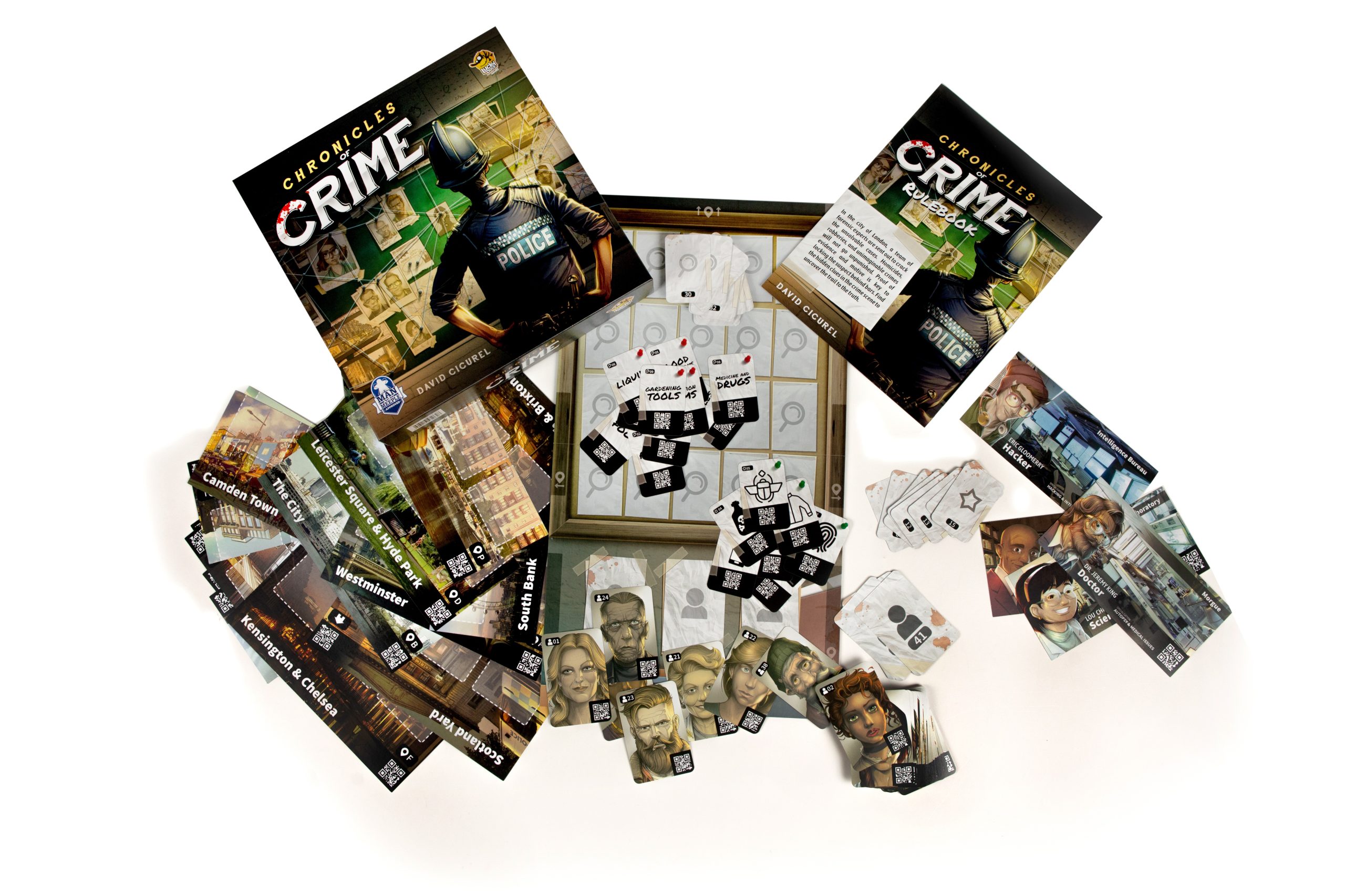 CHRONICLES OF CRIME - Le jeu de Plateau – Image 19