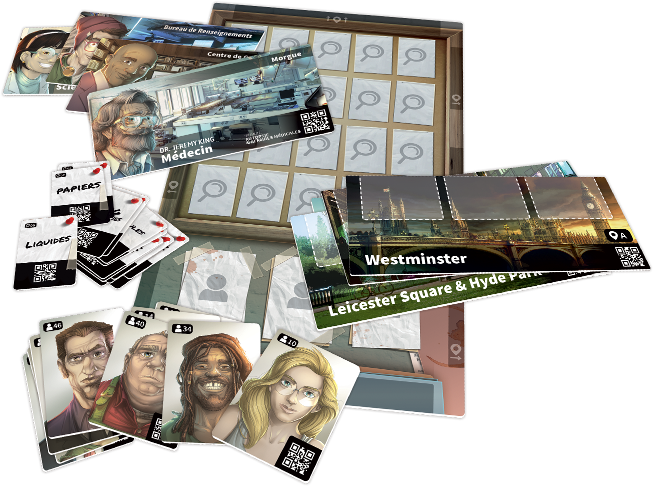 CHRONICLES OF CRIME - Le jeu de Plateau – Image 4