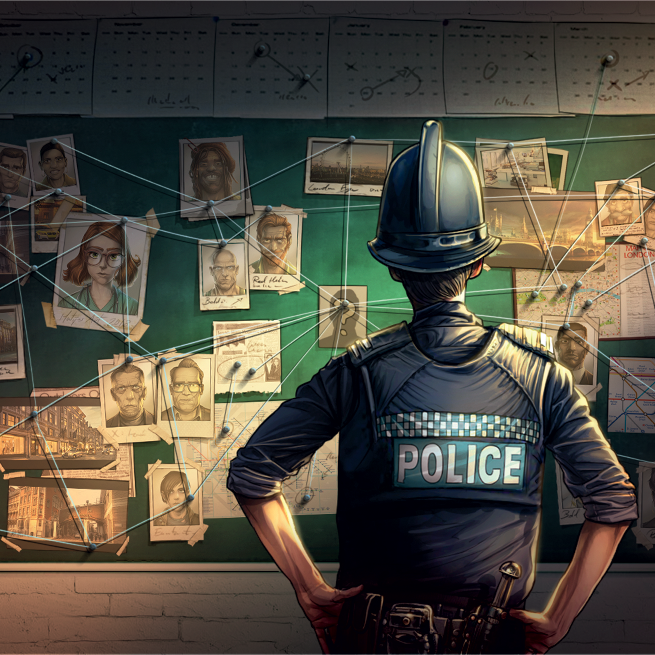 CHRONICLES OF CRIME - Le jeu de Plateau – Image 6
