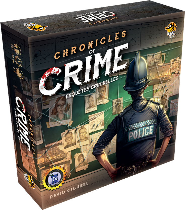 CHRONICLES OF CRIME - Le jeu de Plateau – Image 8