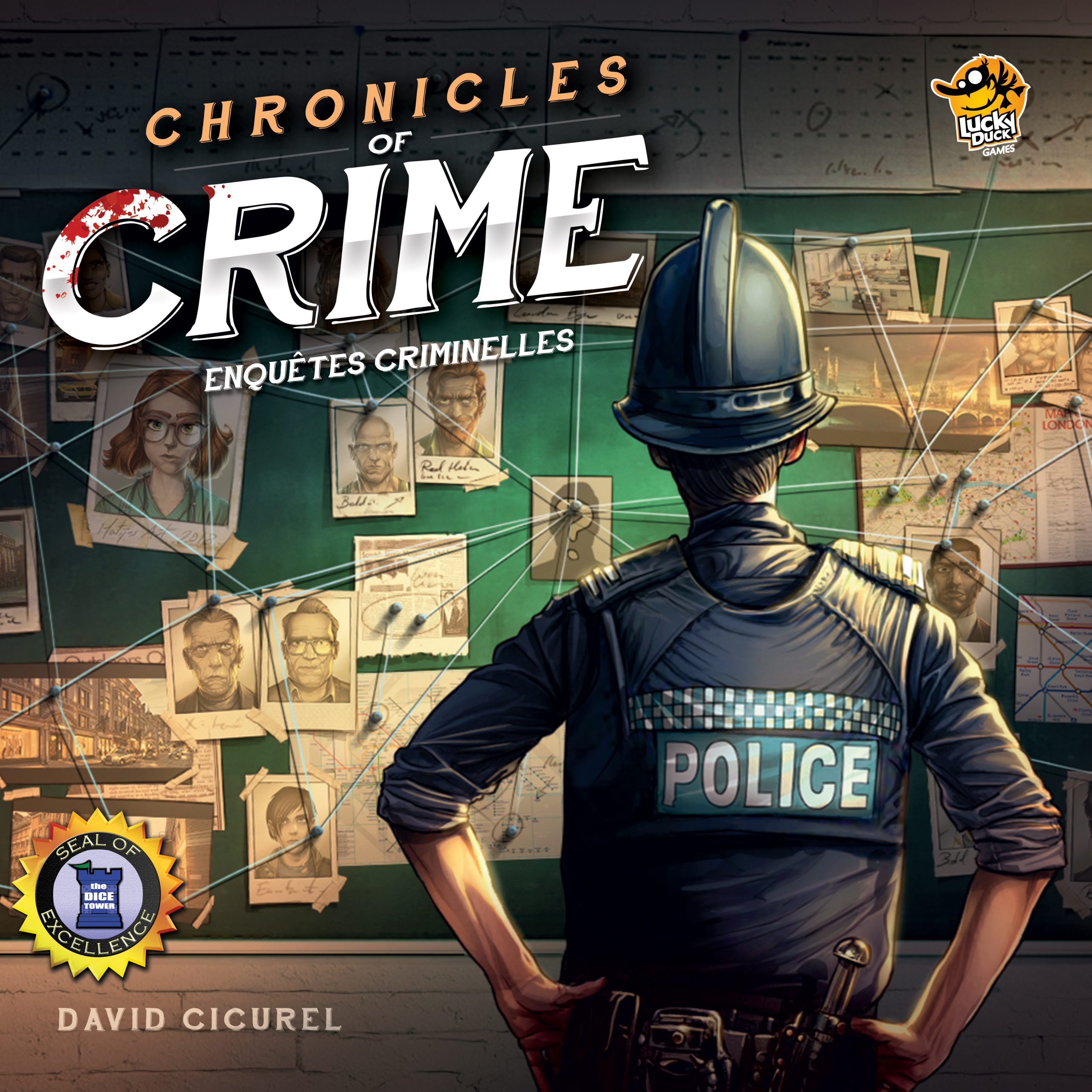 CHRONICLES OF CRIME - Le jeu de Plateau – Image 9