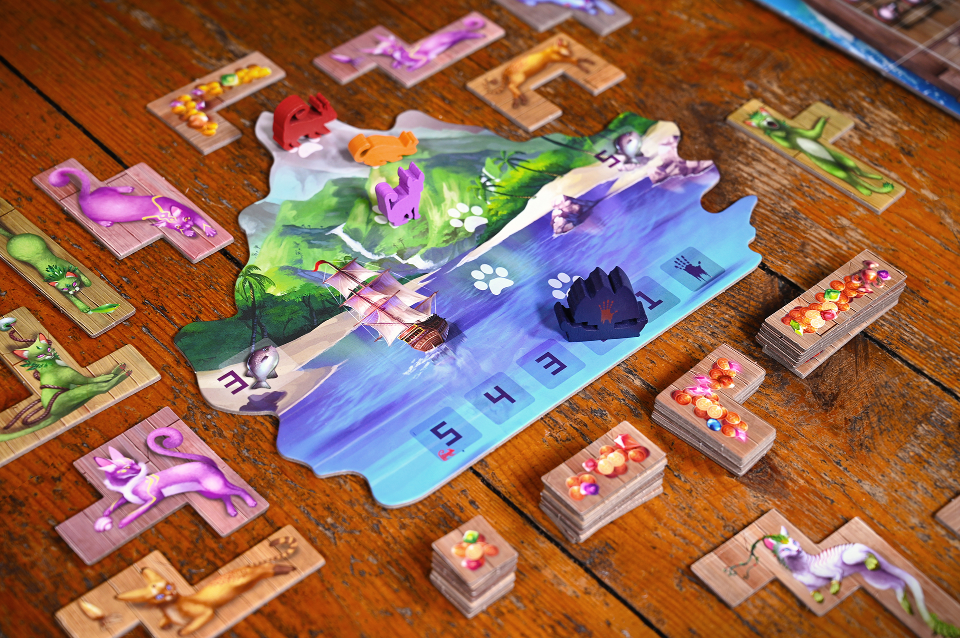 L'ILE DES CHATS - Le Jeu de Plateau – Image 7