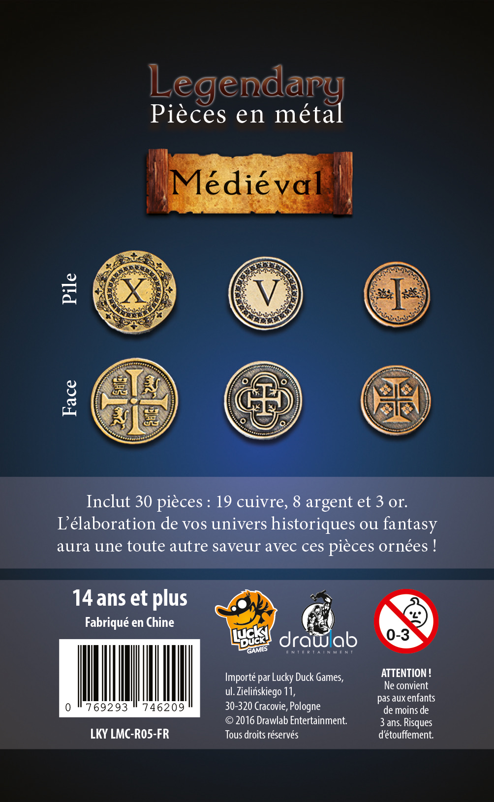 LEGENDARY METAL COINS - Set Cthulhu – Image 3