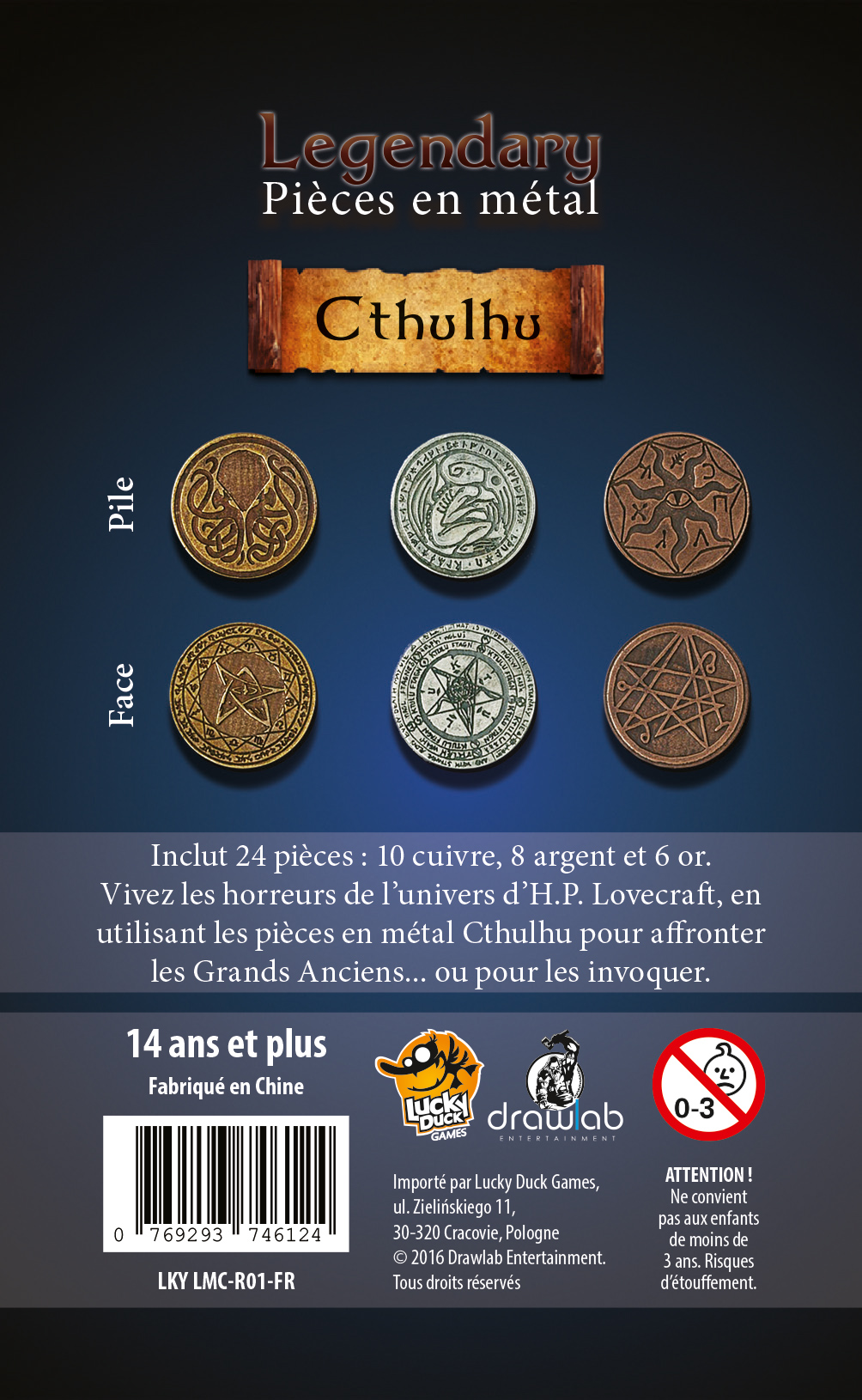 LEGENDARY METAL COINS - Set Extrème-Orient