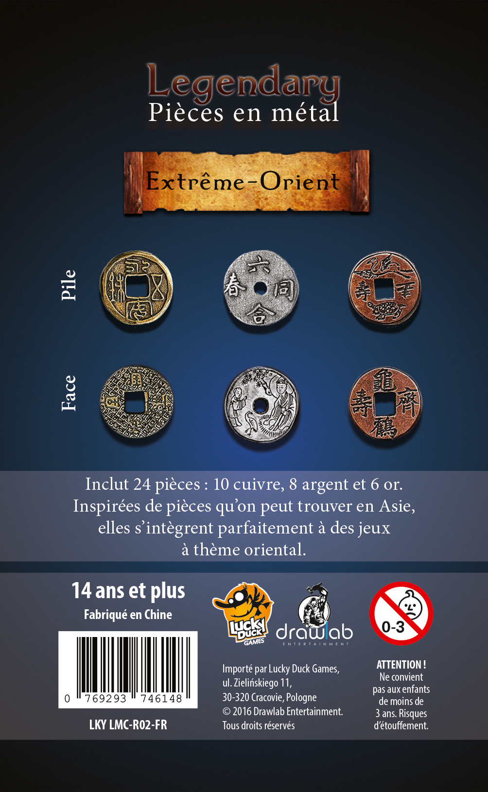 LEGENDARY METAL COINS - Set Extrème-Orient – Image 2