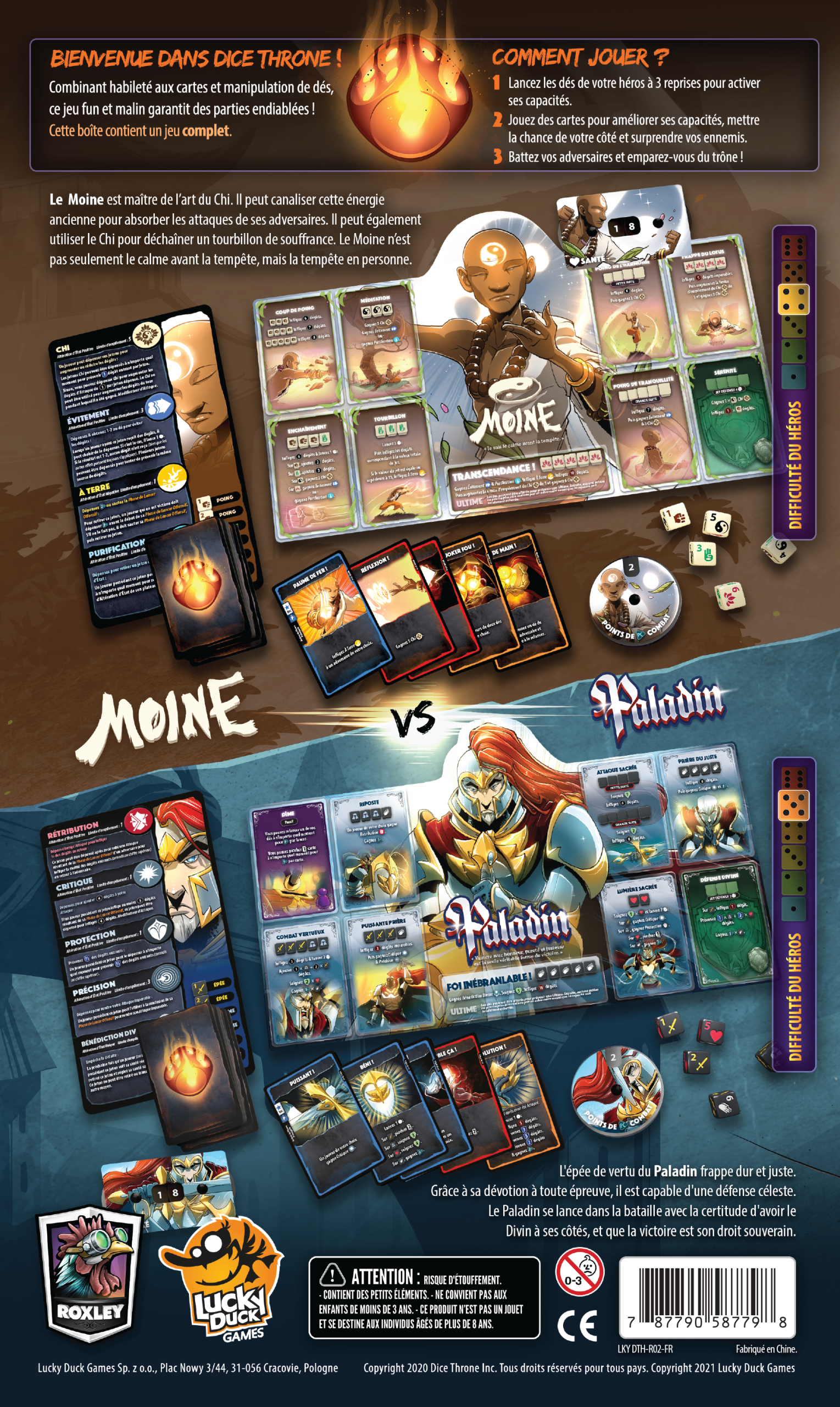 DICE THRONE S1 - Barbare vs Elfe Lunaire – Image 7