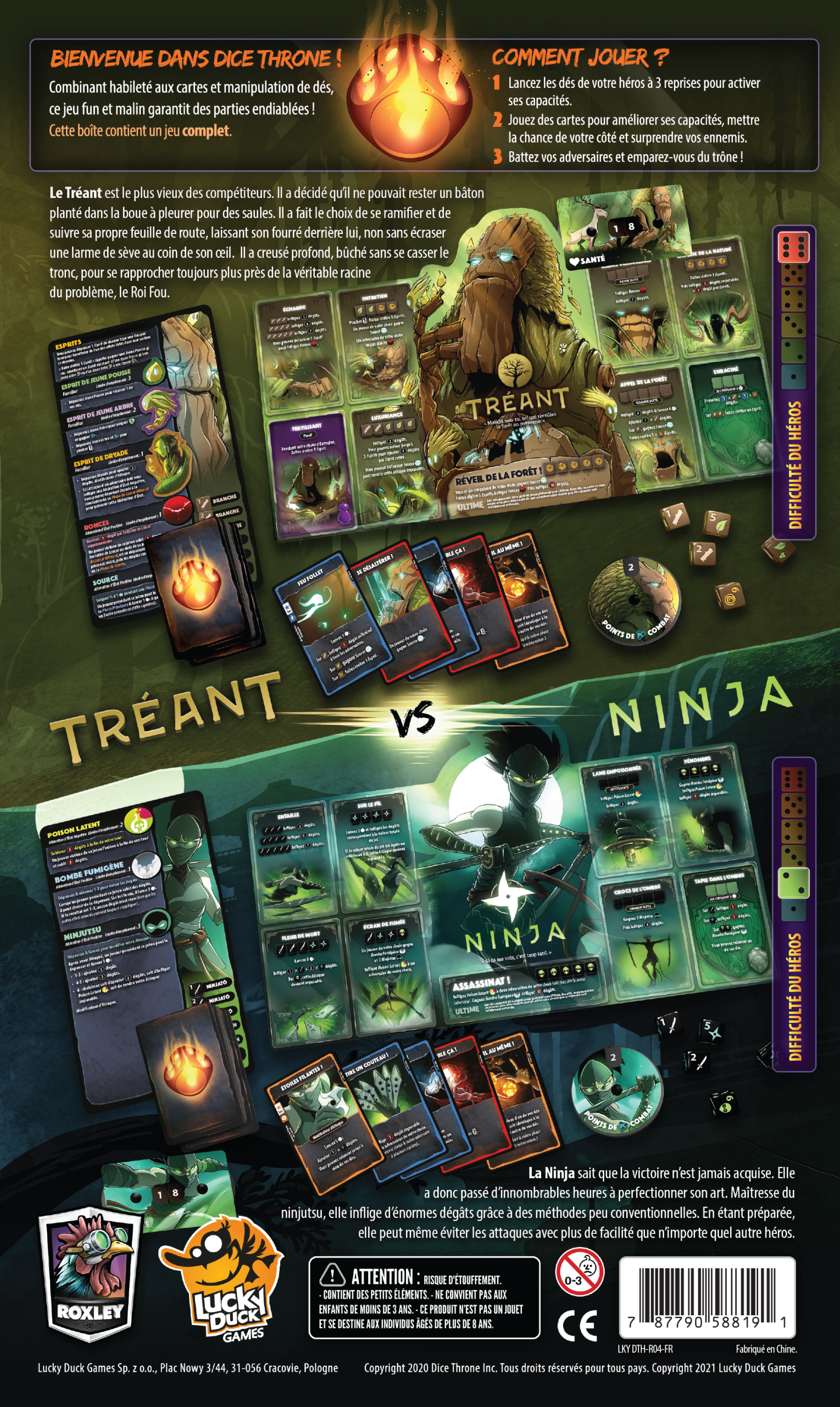 DICE THRONE S1 - Barbare vs Elfe Lunaire – Image 8