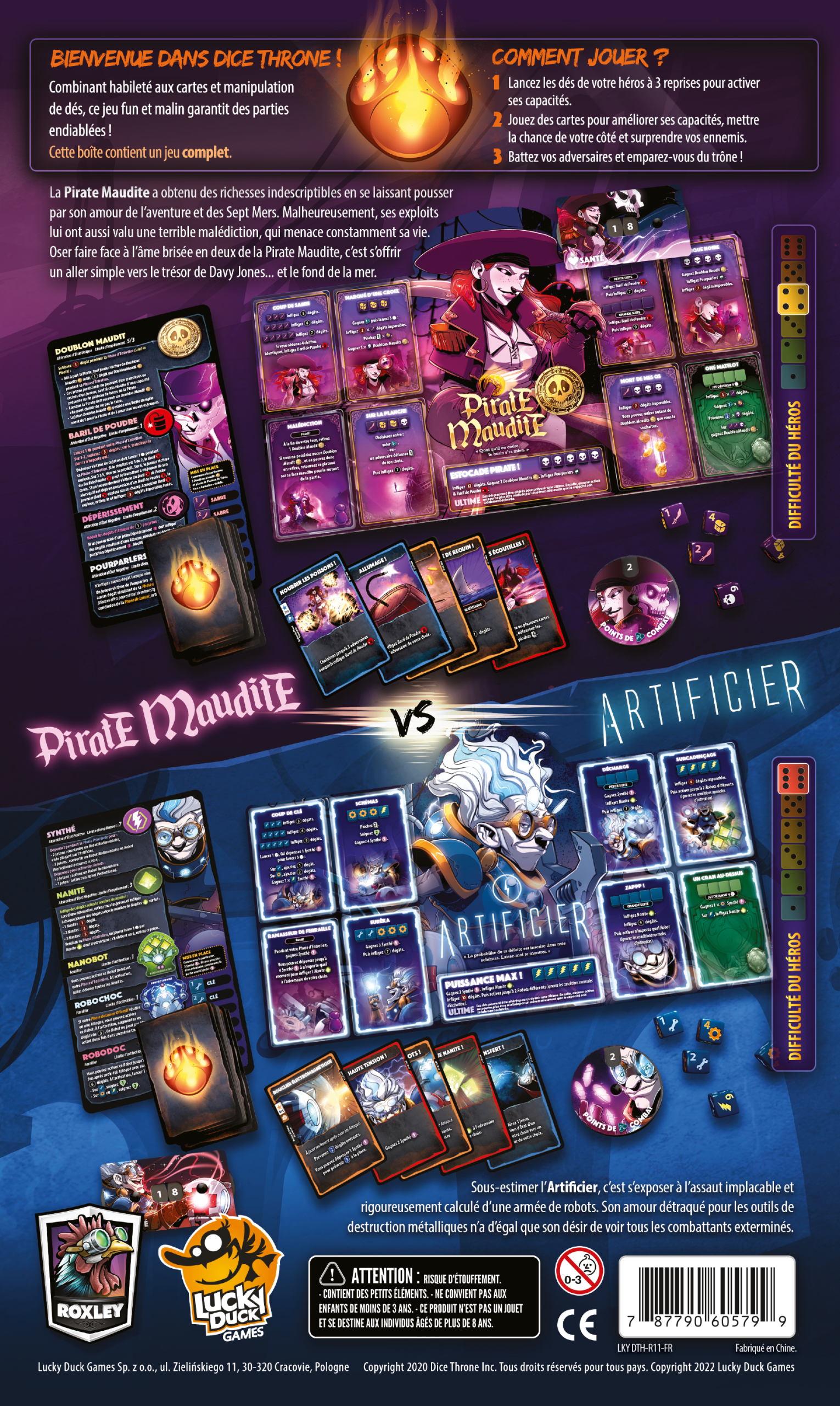 DICE THRONE S2 - Pirate Maudite vs Artificier – Image 9