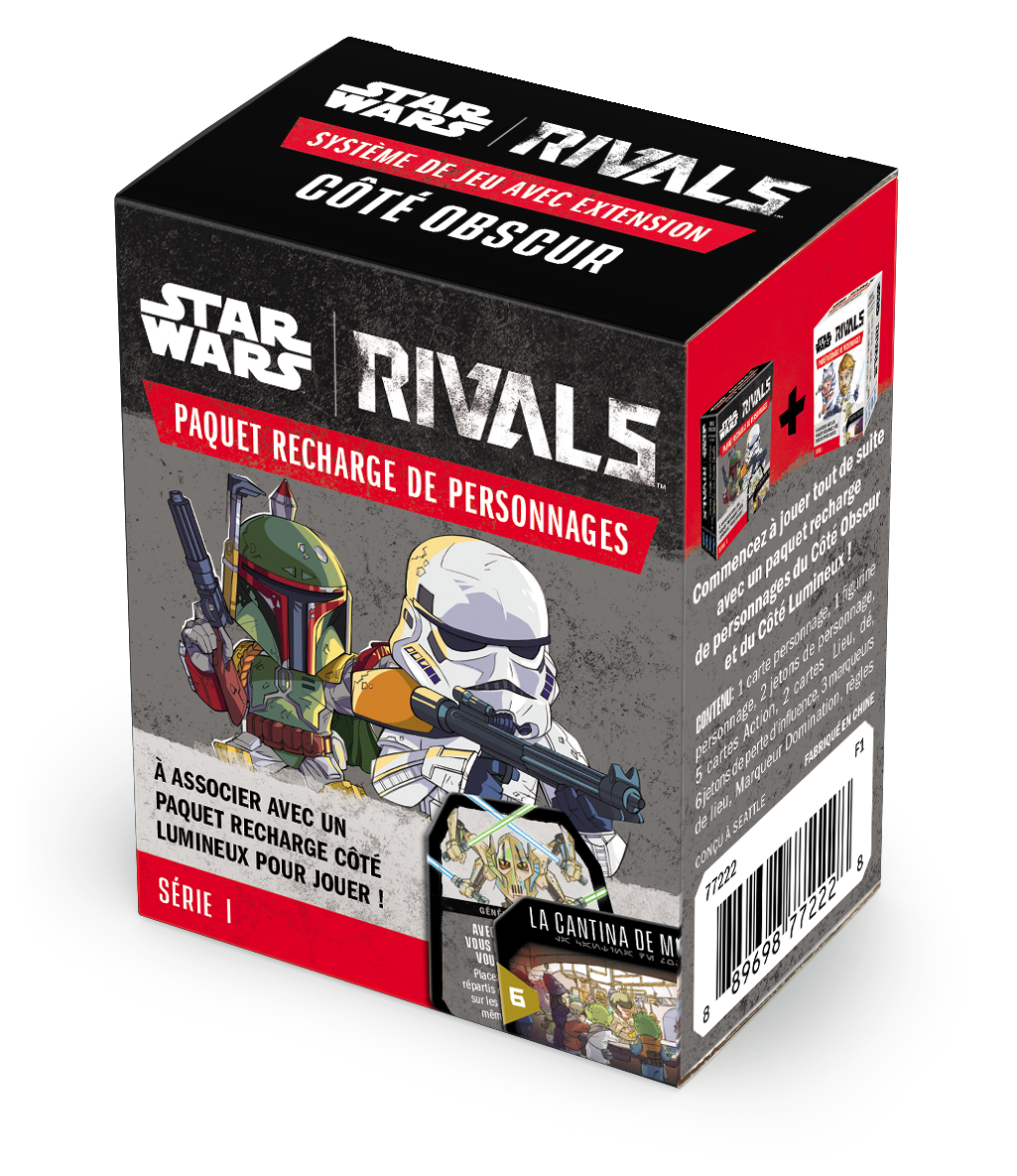 STAR WARS RIVALS S1 Côté Obscur - Character Pack x16 – Image 2