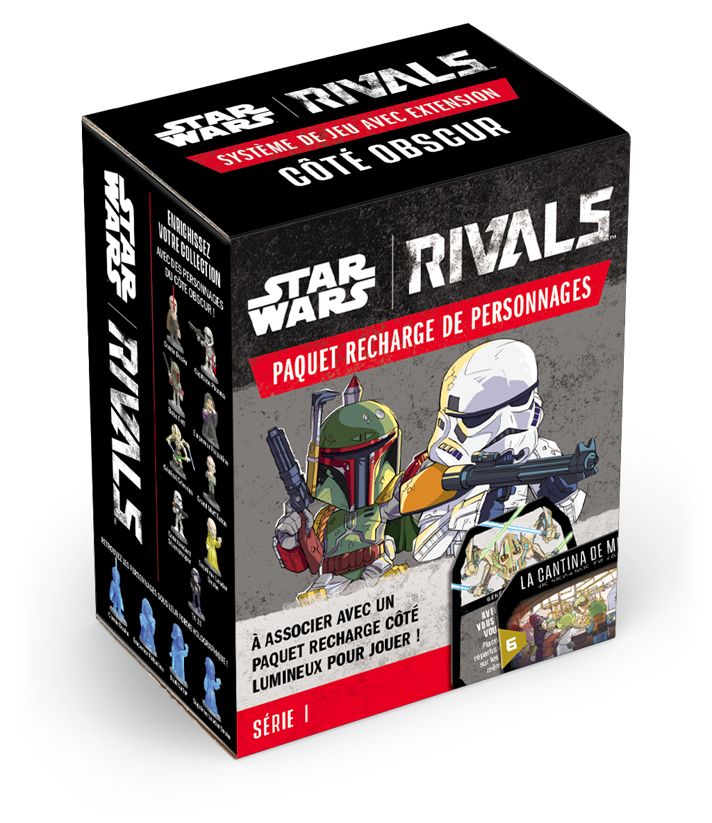 STAR WARS RIVALS S1 Côté Obscur - Character Pack x16 – Image 3