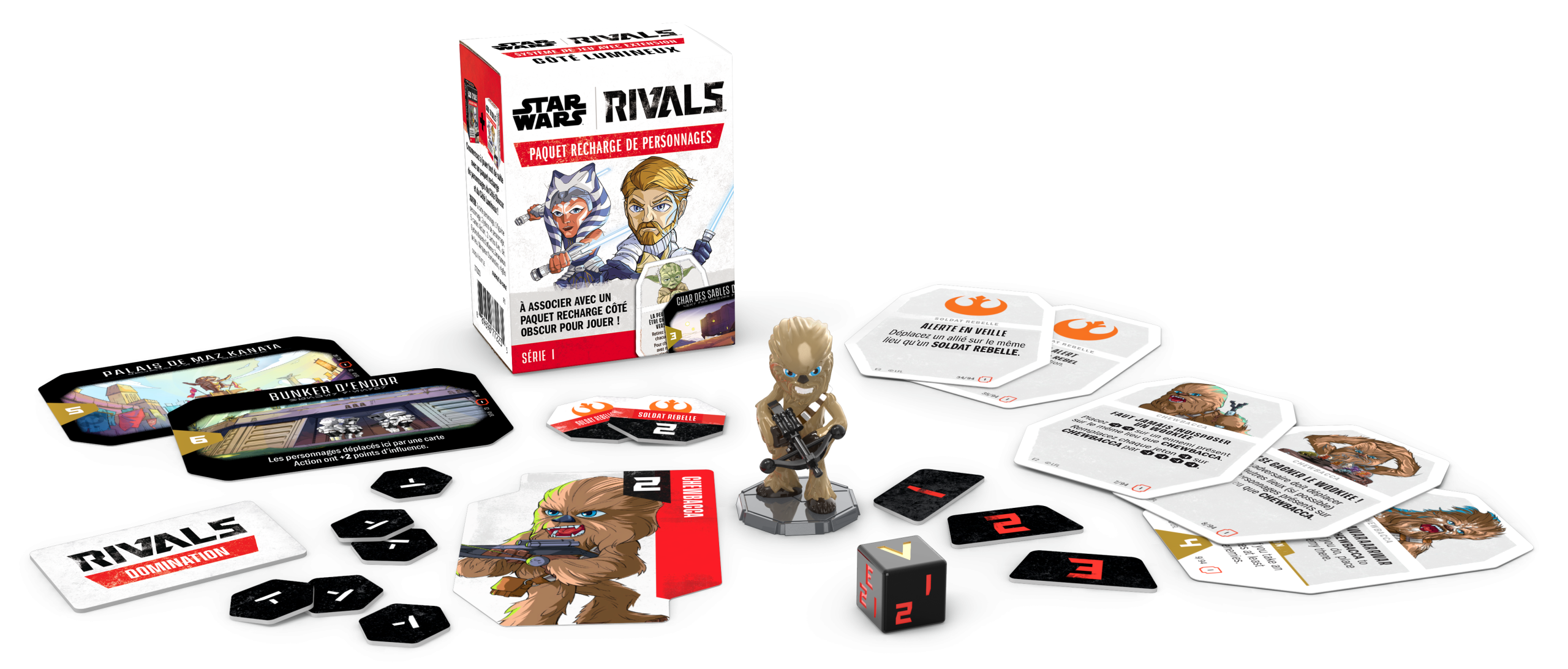 STAR WARS RIVALS S1 Côté Lumineux - Character Pack x16 – Image 2