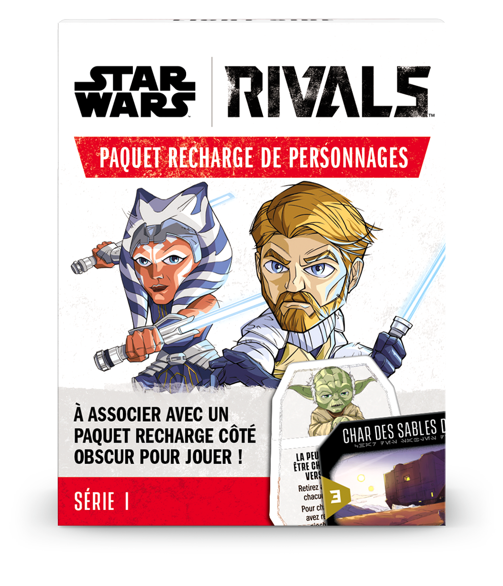 STAR WARS RIVALS S1 Côté Lumineux - Character Pack x16 – Image 3