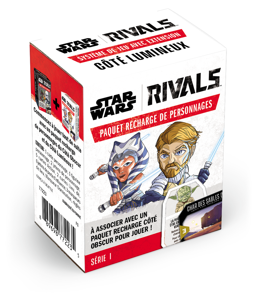 STAR WARS RIVALS S1 Côté Lumineux - Character Pack x16 – Image 5