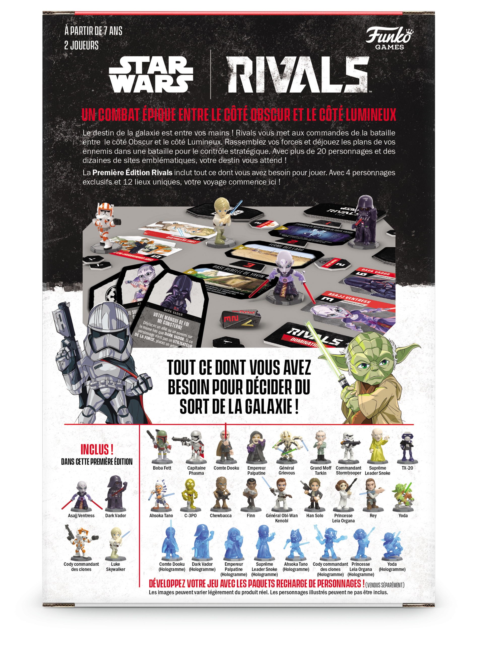 STAR WARS RIVALS S1 PREMIER SET X4