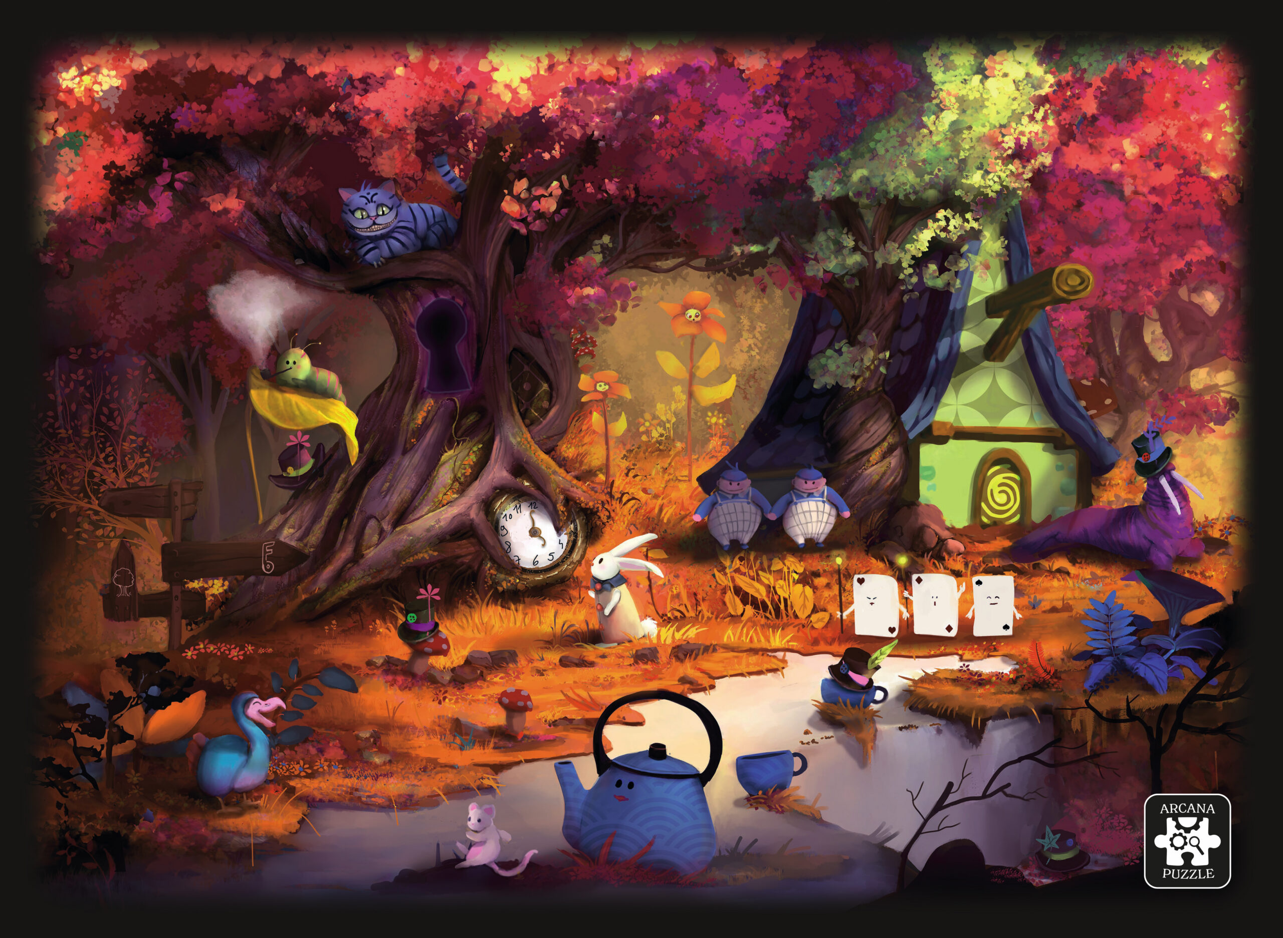 Arcana puzzle : Alice au pays des merveilles