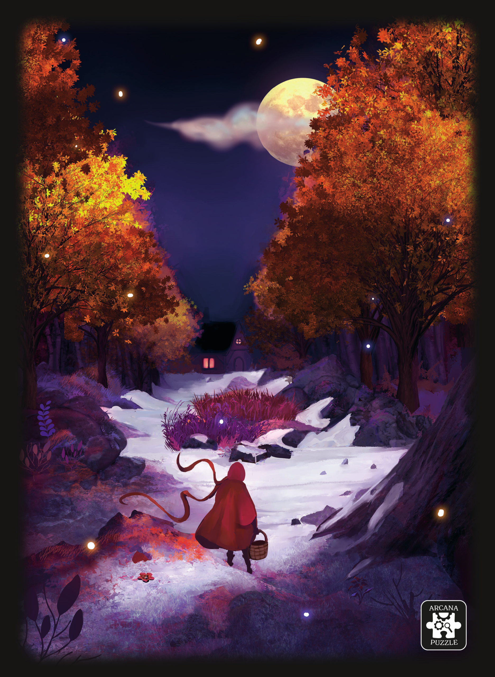 Arcana puzzle : le petit chaperon rouge