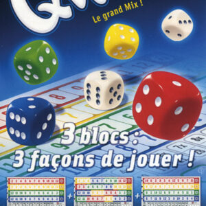 QWIXX - Recharge BLOC DE SCORE (3x80 fiches)