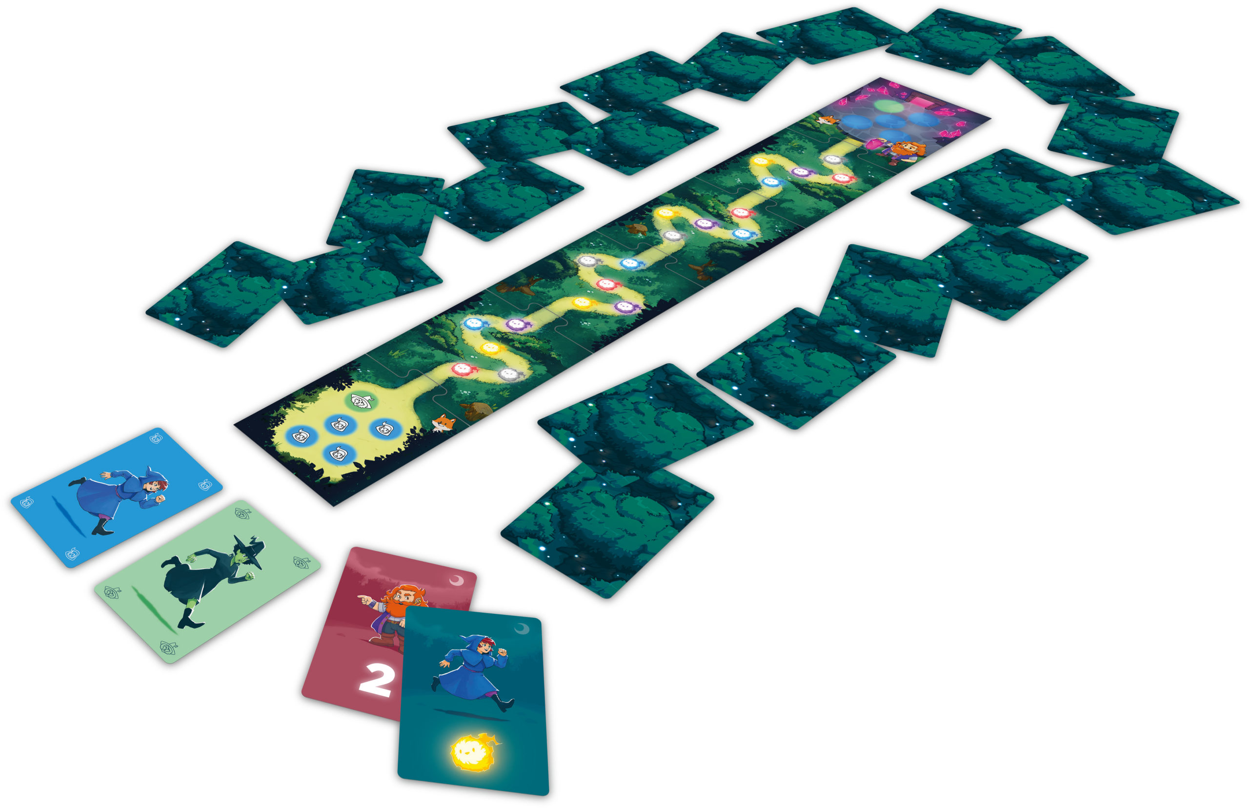 LA COLLINE AUX FEUX FOLLETS, LE JEU DE CARTES – Image 4