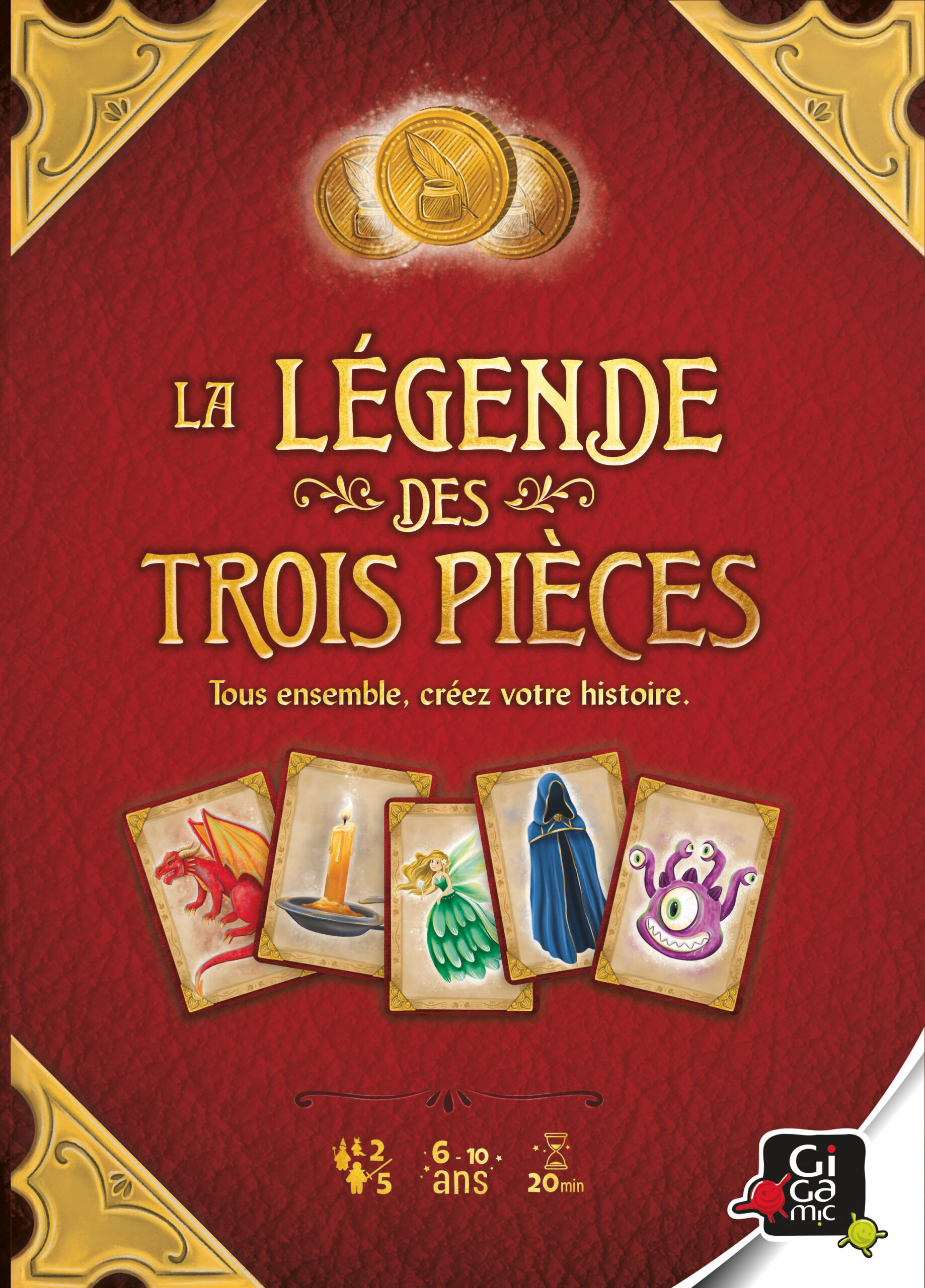 LA LEGENDE DES TROIS PIECES