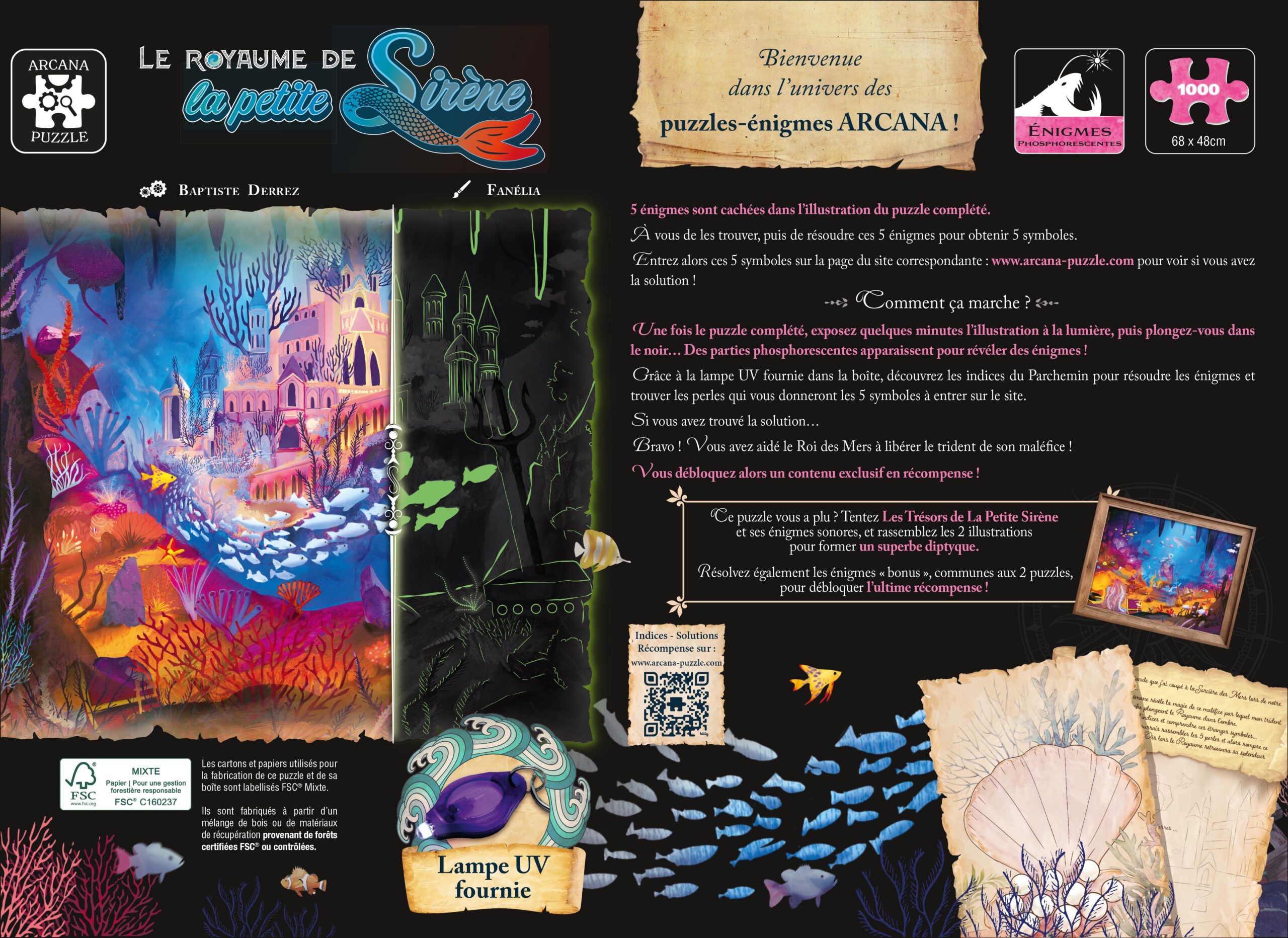 ARCANA PUZZLE : LE ROYAUME DE LA PETITE SIRÈNE – Image 2