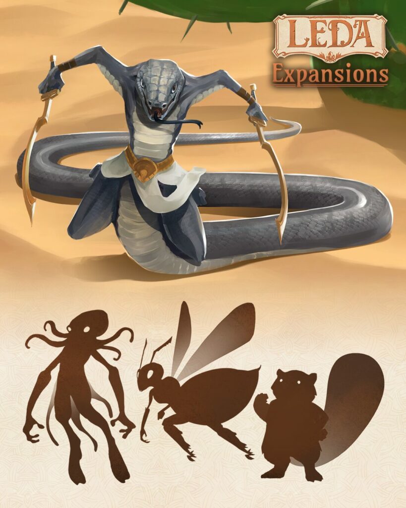 LEDA Extension Serpents (Display de 6 boosters)