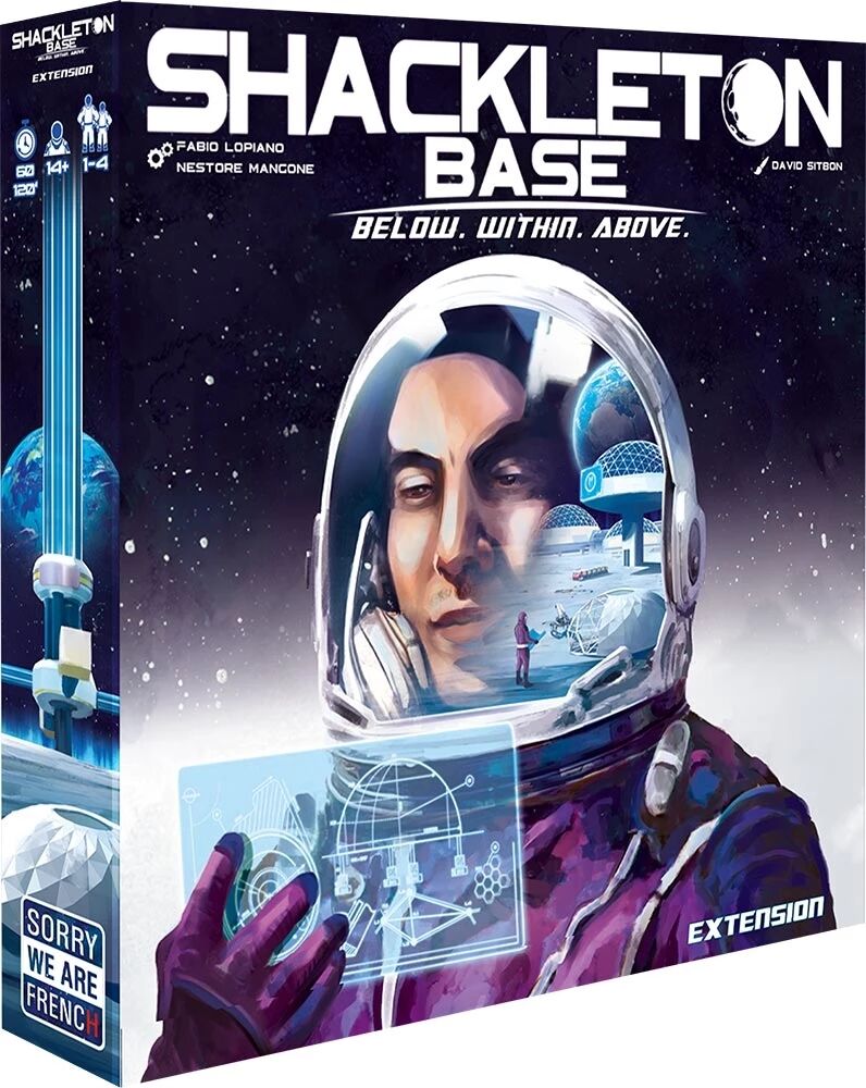 SHACKLETON BASE EXTENSION Below