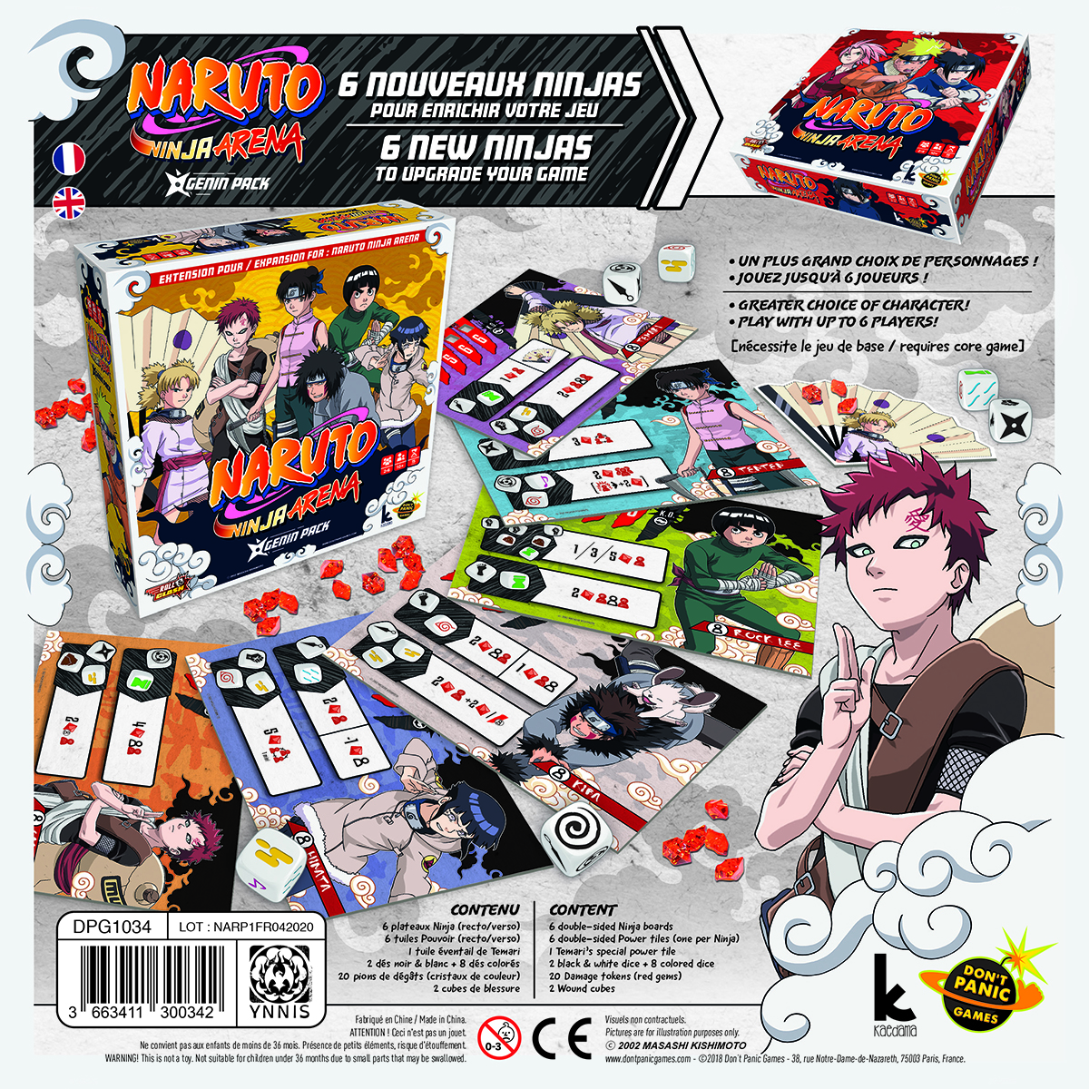 NARUTO NINJA ARENA - Extension Genin Pack – Image 2