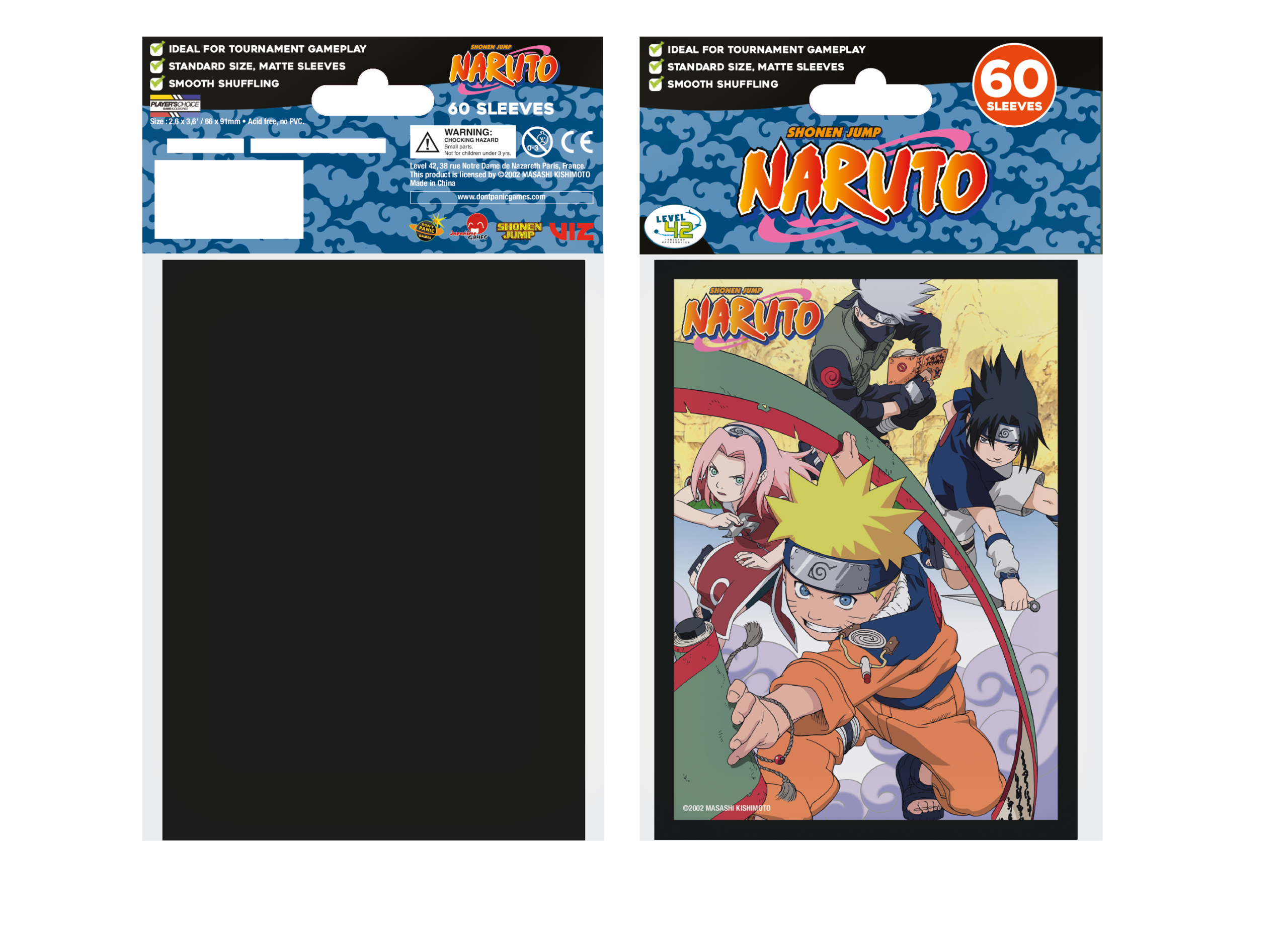 NARUTO - Sleeves Konoha Team