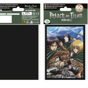 ATTACK ON TITAN - Sleeves Battle Trio