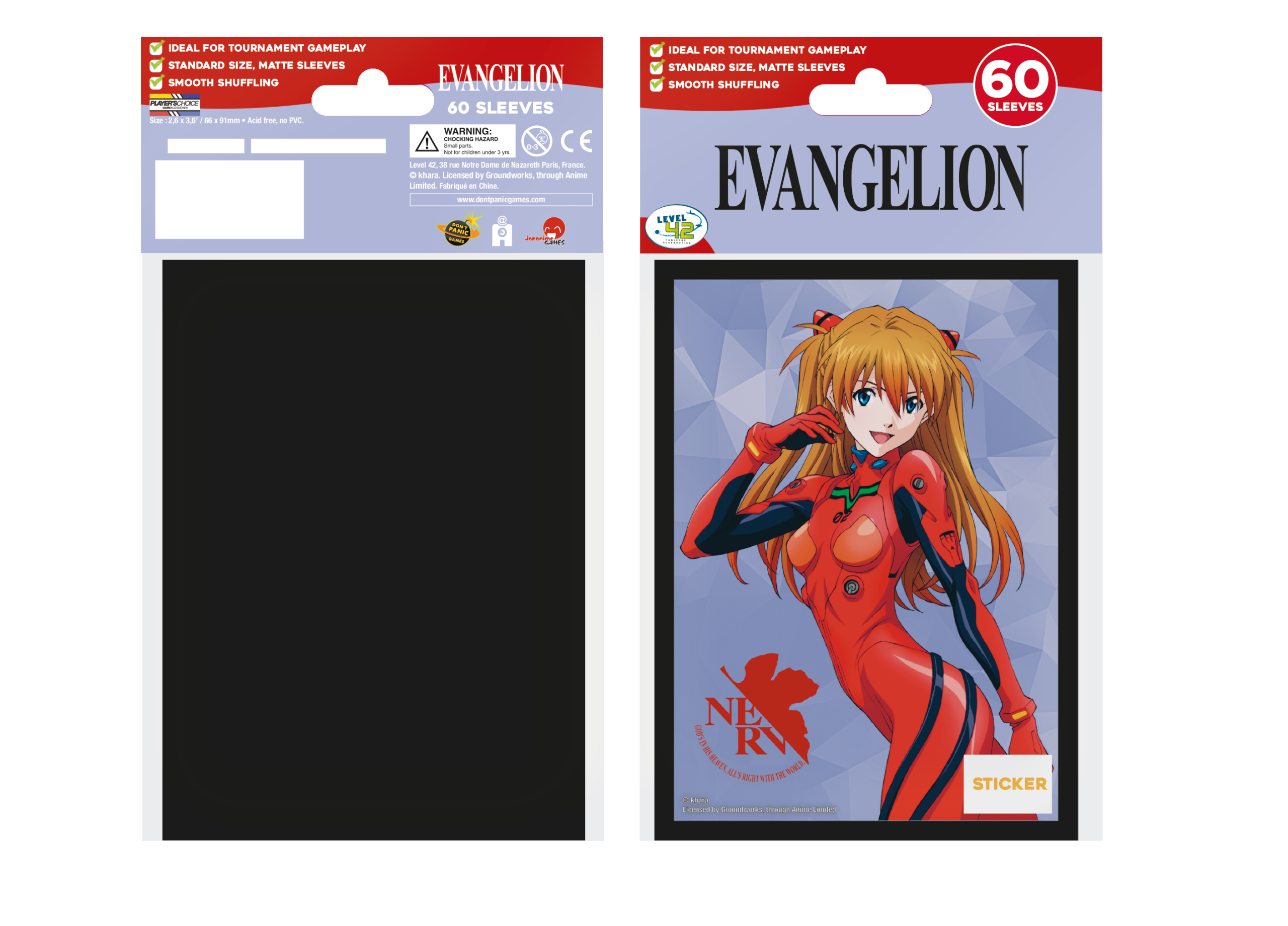 NEON GENESIS EVANGELION - Sleeves Asuka