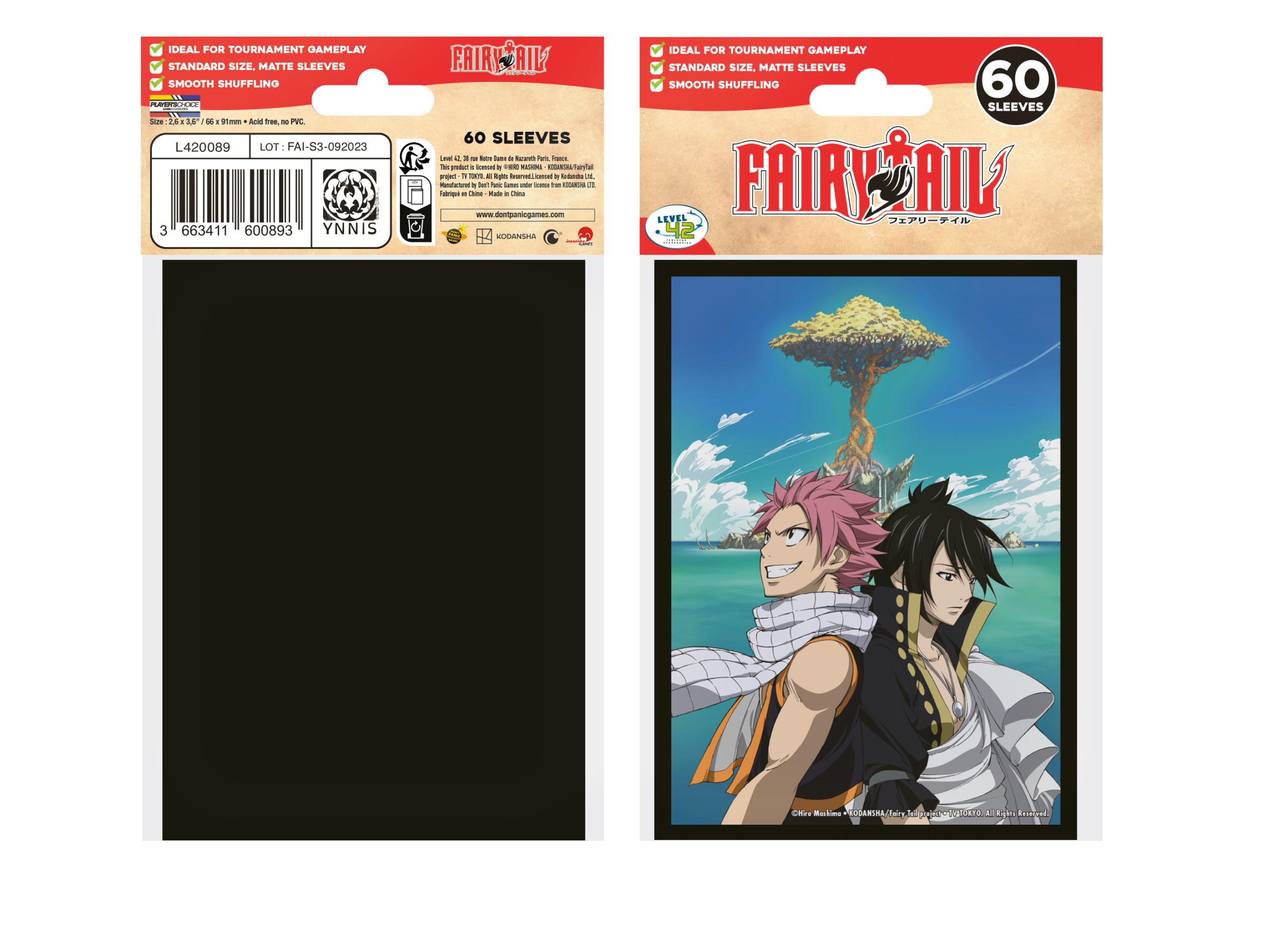 FAIRY TAIL - Sleeves Brotherhood