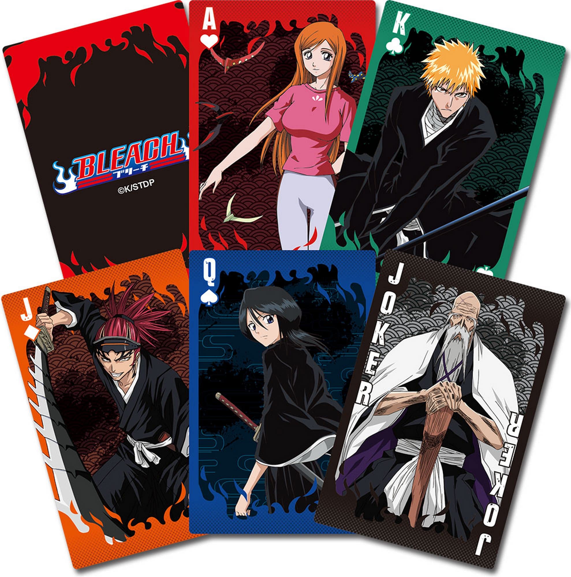JEU DE CARTES MANGA - Bleach x4