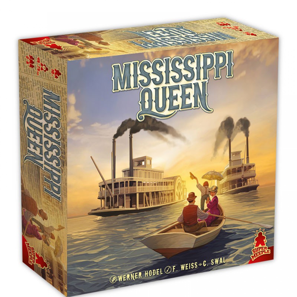 MISSISSIPPI QUEEN - Jeu de Plateau