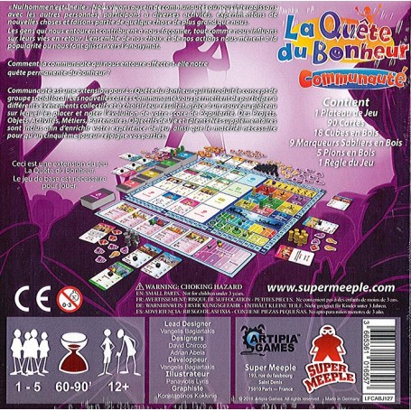 LA QUÊTE DU BONHEUR - Ext. Communauté