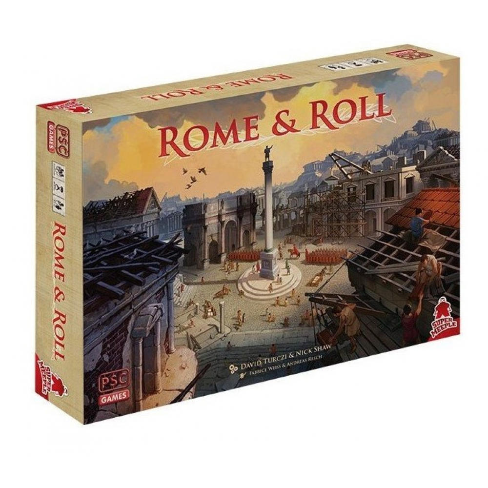 ROME & ROLL - Jeu de plateau
