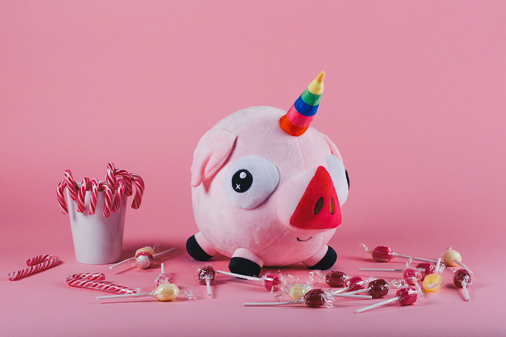 KILL THE UNICORNS - Peluche Pigicorn