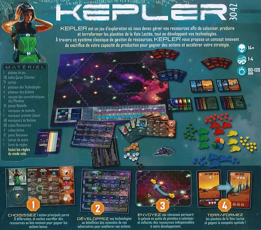 KEPLER 3042 - Jeu de Plateau