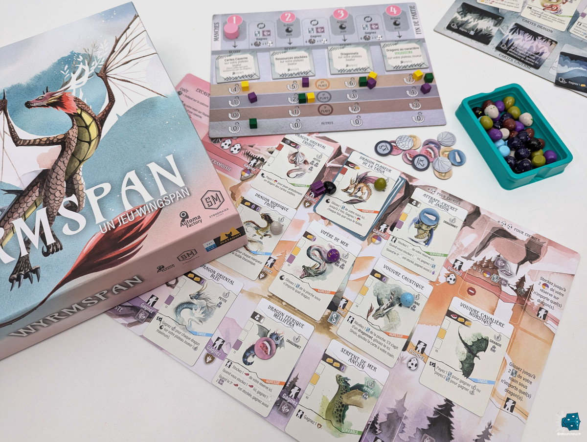 Wyrmspan - Playmat joueur
