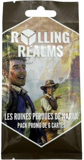 Rolling Realms Redux - Les Ruines Perdues de Narak Promo Cards