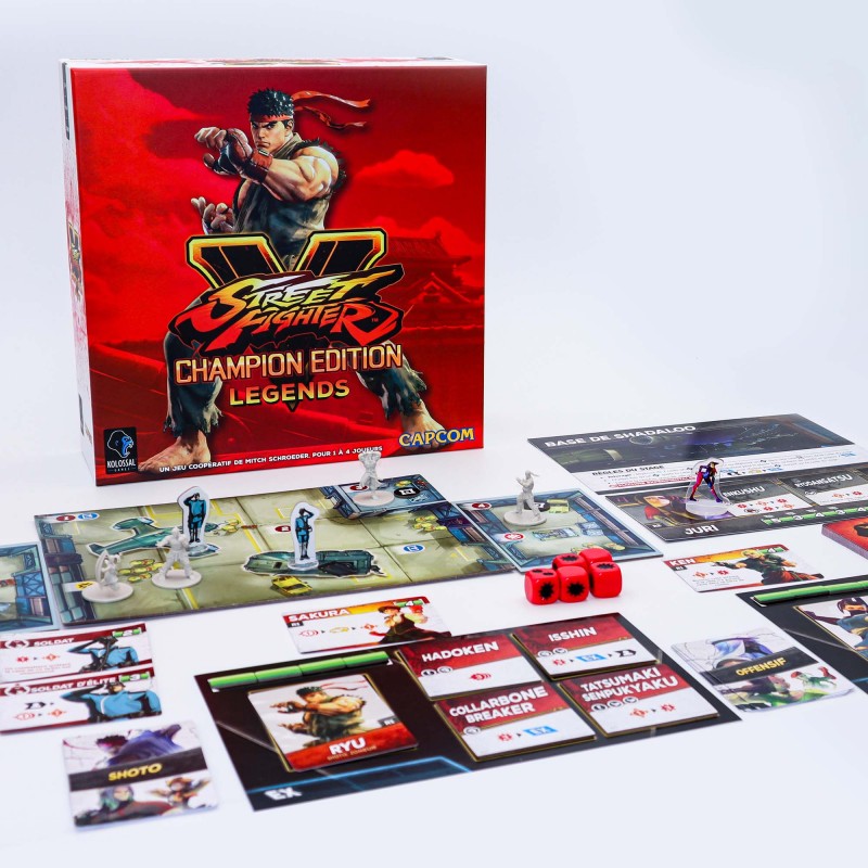 Street Fighter V: Champion Edition Legends - Red Ed.