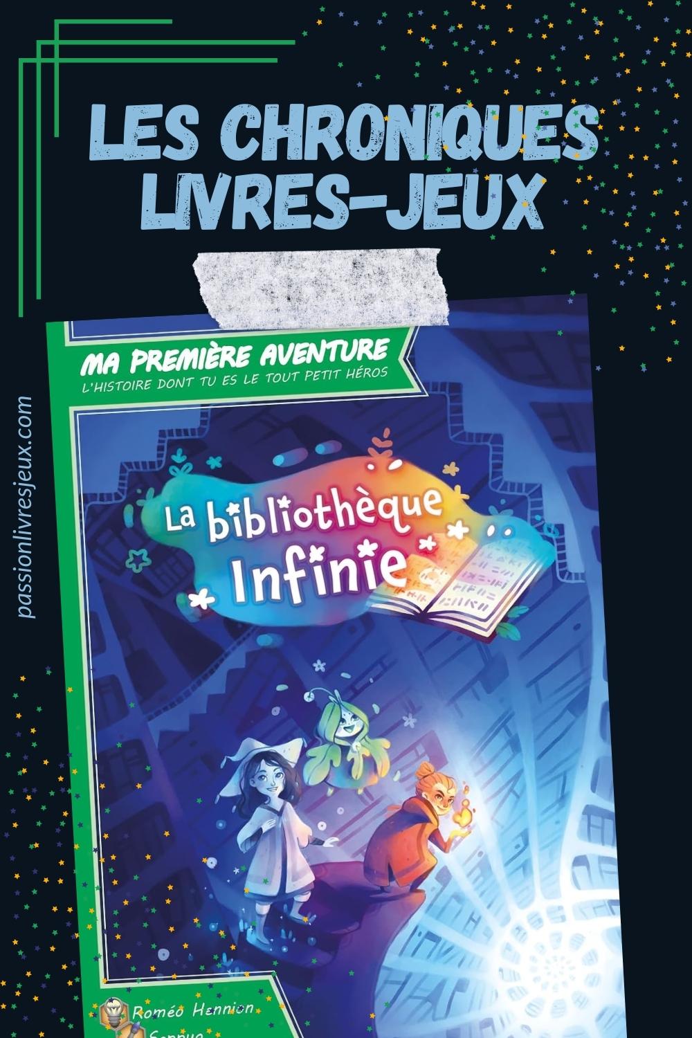 LA BIBLIOTHEQUE INFINIE - Jeu de Rôle Solo