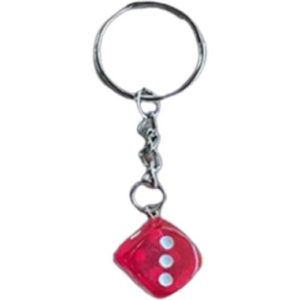 PORTE CLES DE ROUGE (8PCS)