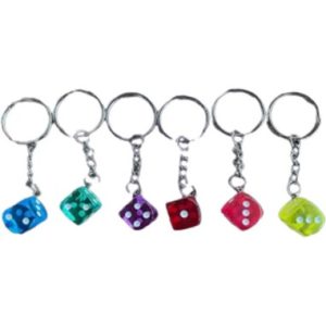 PORTE CLES DE BLEU (8PCS)