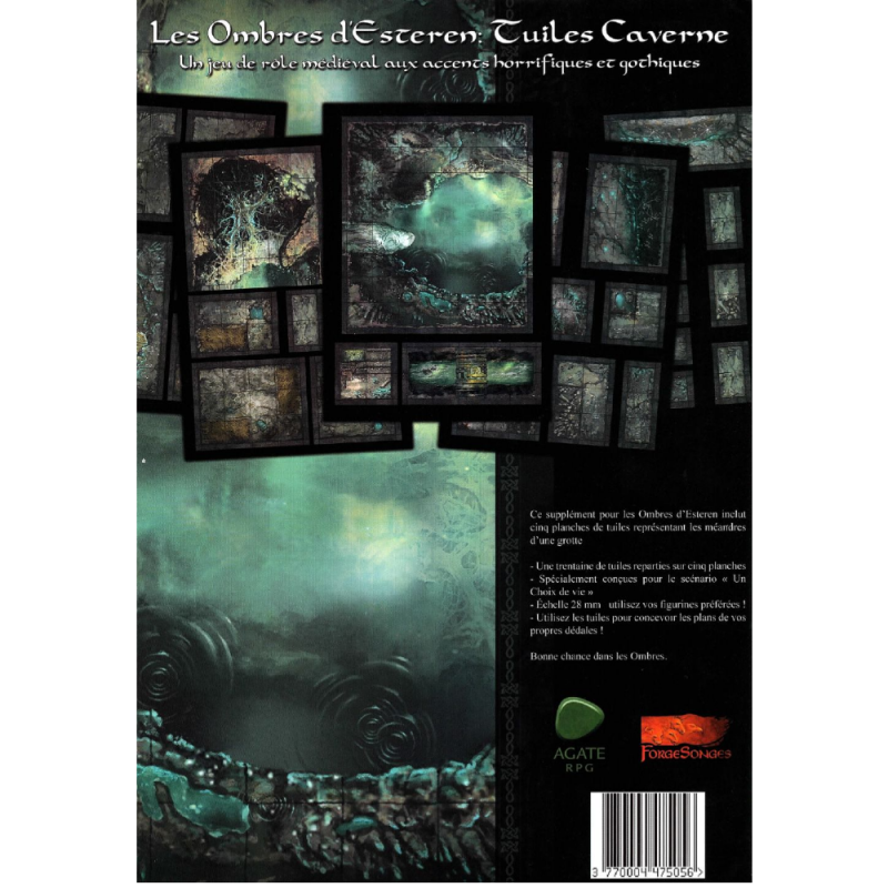 LES OMBRES D'ESTEREN - Tuiles Caverne