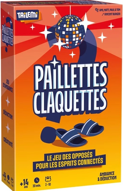 PAILLETTES CLAQUETTES