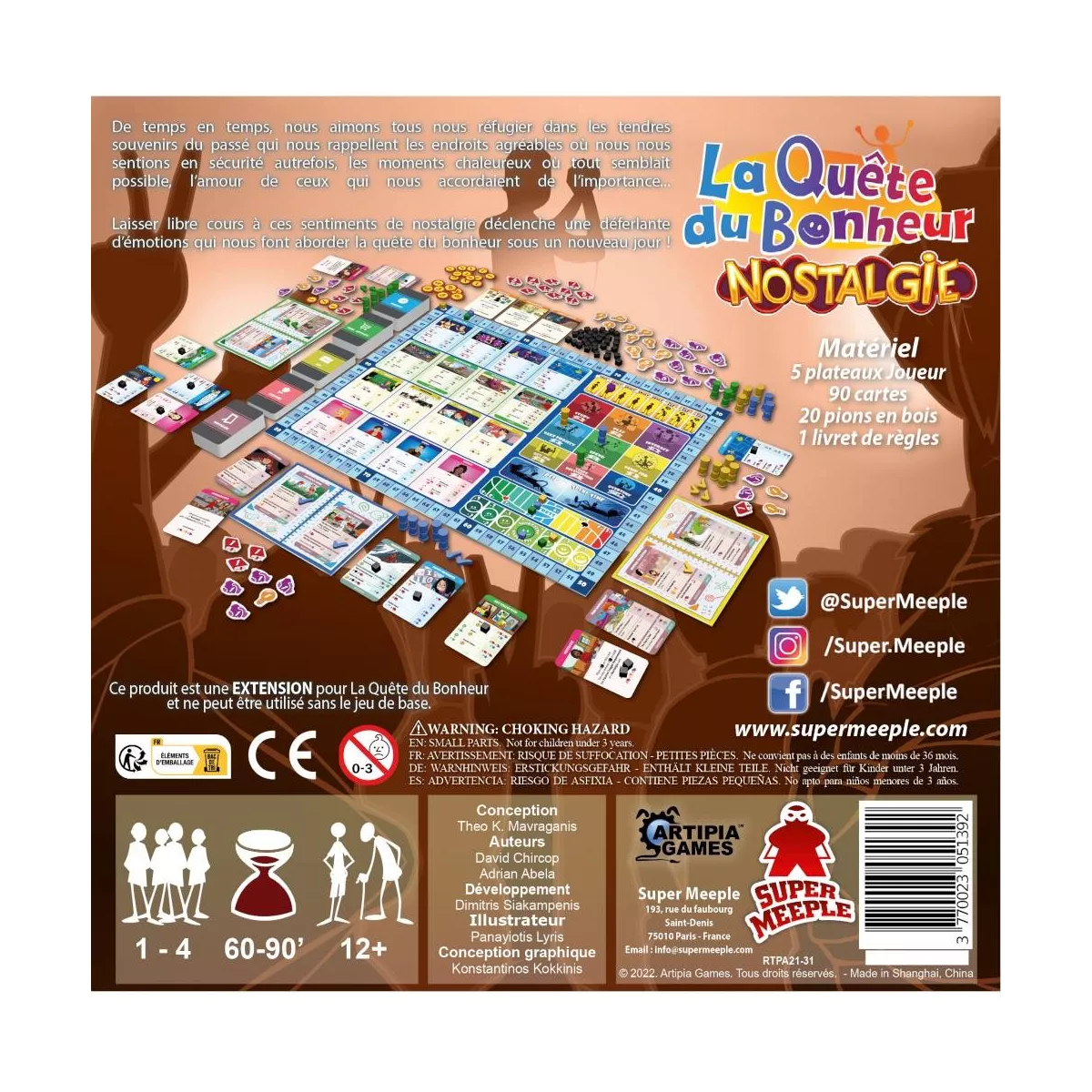 LA QUETE DU BONHEUR - Extension Nostalgie