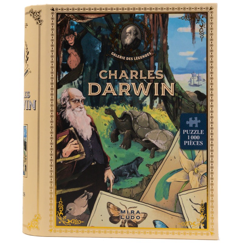 Puzzle Charles Darwin : La Galerie des Légendes