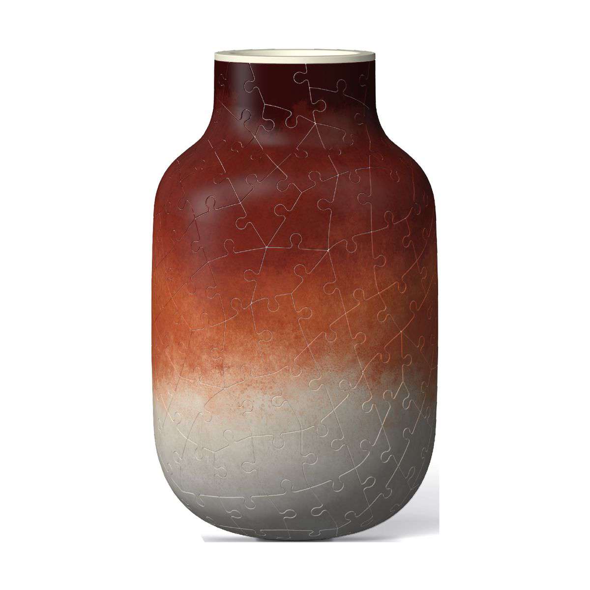 VASE PUZZLE JARDIN TERRACOTTA